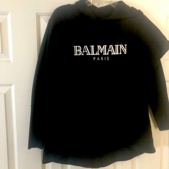 Balmain Tops - BN Balmain Paris hoodie sweatshirt